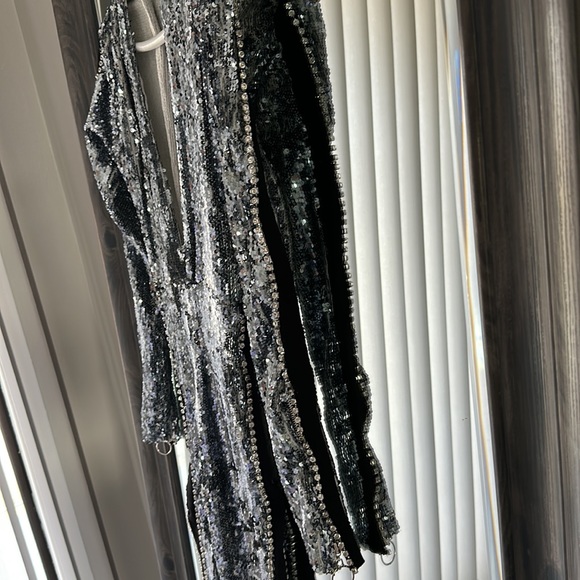 Sequin/Rhinestone Custom Jumpsuit Size XS - Picture 4 of 7